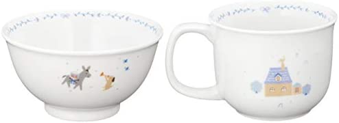 NARUMI(ナルミ) 子ども用 食器セット ブレーメン ブルー 4個セット 電子レンジ オーブン対応 日本製 7980-33139_2