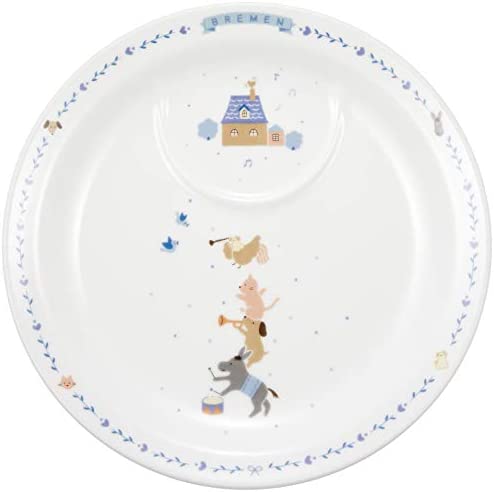 NARUMI(ナルミ) 子ども用 食器セット ブレーメン ブルー 4個セット 電子レンジ オーブン対応 日本製 7980-33139_3