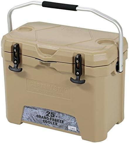キャプテンスタッグ(CAPTAIN STAG) クーラーボックス (ハンドル付き) グランドフリーズ クーラー
