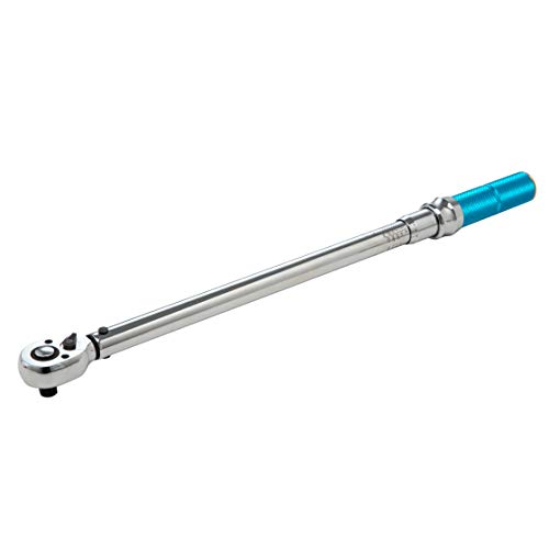 Beslands トルクレンチ 車用 プリセット型 65-350N?m 自動車用トルクレンチ 差込角 12.7mm (1/2インチ) 車用 バイク用 タイヤ交換 ねじ ボルト ナット用トルクレンチ 日本語取説付き