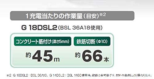 HiKOKI(ハイコーキ) 18V ディスクグラインダ G18DSL2 トイシ径100mm シンプルモデル バッテリー・充電器・ケース別売り G18DSL2(NN) (ディスクサンダー)