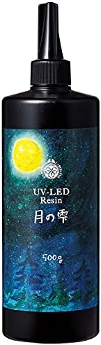 パジコ レジン液 UV-LEDレジン 月の雫 500g 透明 日本製 403326