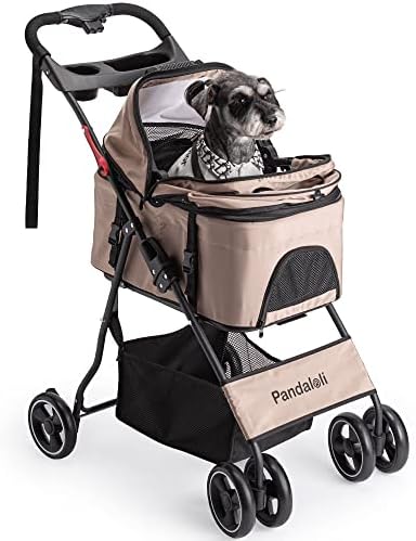 Pandaloli ペットカート ベビーカー 犬 バギー:小型犬 中型犬 猫 Pandaloli ペットカート ベビーカー 犬 バギー:小型犬 中型犬 猫