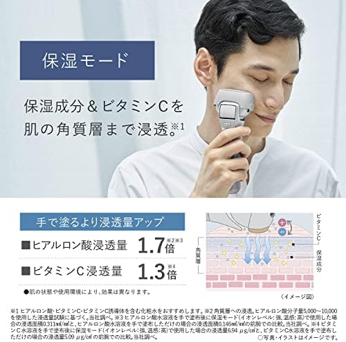 パナソニック ラムダッシュ スキンケアシェーバー 3枚刃 お風呂剃り可 シルバー ES-MT22-S