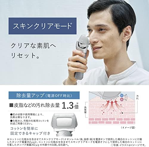 パナソニック ラムダッシュ スキンケアシェーバー 3枚刃 お風呂剃り可 シルバー ES-MT22-S