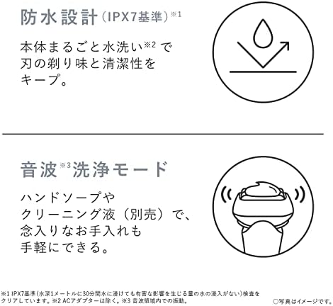 パナソニック ラムダッシュ スキンケアシェーバー 3枚刃 お風呂剃り可 シルバー ES-MT22-S