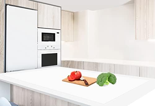 Aechy 調理台保護マット 特大シリコンマット 120×60cm キッチンカウンタープロテクターマット 厚さ2mm 耐熱マット 耐熱温度250°C 柔軟 カット可能 滑り止め 傷防止 防汚 防水 吸音 コンパクト収納 半透明の通販は 6,902円