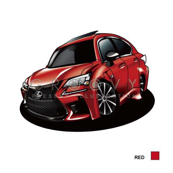 車好き プレゼント レクサス GS FSPORT 車 イラスト A4版 グルービー LEXUS 納車 祝い パーツ カスタム ギフト グッズ おしゃれ  かっこいい アート アクセサリーの通販はau PAY マーケット - CARE DESIGN | au PAY マーケット－通販サイト