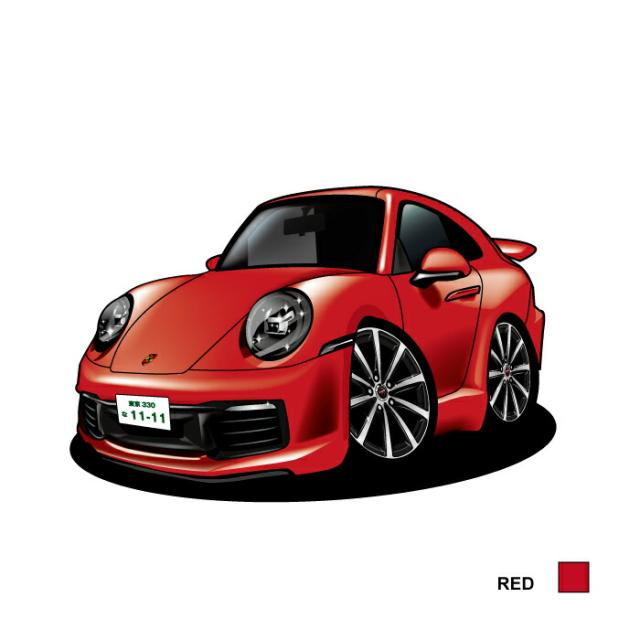 ポルシェ911 記念イラスト