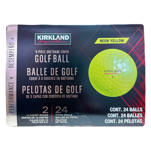カークランド ゴルフボール バージョン2.0 イエロー 2ダース 24個入り コストコ 黄色の通販は 5,680円