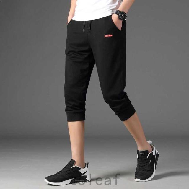 ボトムス メンズ ハーフパンツ 7分丈 運動着 ジョガーパンツ スポーツウェア 無地 シンプル夏向き 部屋着 ランニング カジュアルの通販はau Pay マーケット Hxジャパン