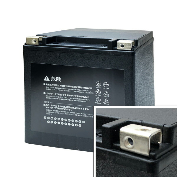 ハーレー専用AGMバッテリー 66010-97S・初期補充電済み■バイクバッテリー■66010-97A、66010-97B、66010-97C互換■【100％交換保証】【最速納品】スーパーナット ハーレーバッテリー【新品】_6