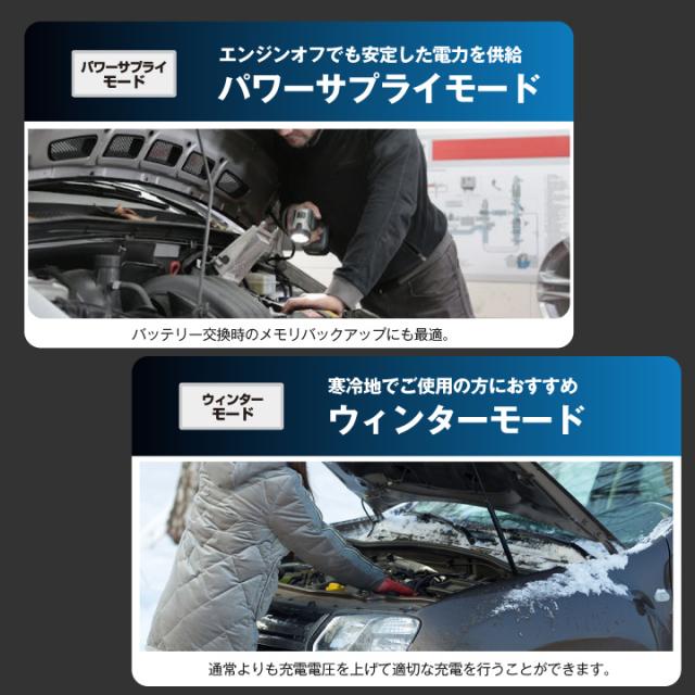 ハーレー対応 充電器＋AGMバッテリー 65989-90S セット■バイクバッテリー■65989-90A 65989-90B 65989-90C互換■スーパーナット充電器PRO 12V・スーパーナット■【新品】_12