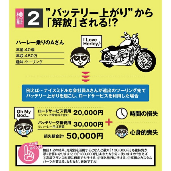 バイクバッテリー充電器+SB18L-A セット■バイクバッテリー■YB18L-A GM18A-3A互換■ボルティクス・スーパーナットZ1000GTR,ZG1000A,ZX1000A,Z1100ST,BMW R80GS,MOTO GUZZI NTX 他(液入済)_11