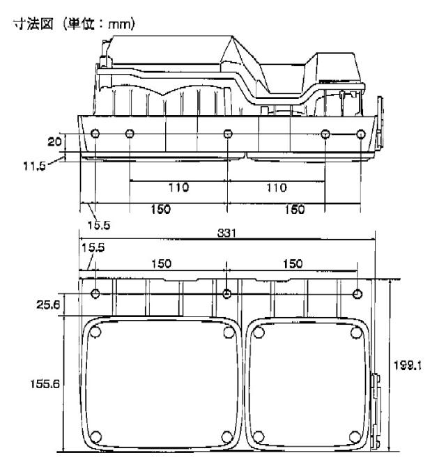 KOITO 小糸製作所 トラック用 リヤコンビネーションランプ 左側 24V 白熱タイプ バックランプ付 RCL-TR24Lの通販は