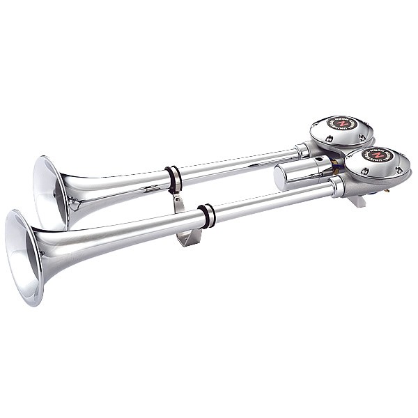 日建 バトル ロング ヤンキーホーン クロームメッキ 24V BL470-24