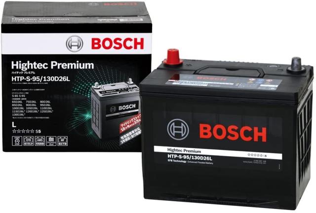 BOSCH ハイテックプレミアムバッテリー HTP-S-95/130D26L 楽天市場】バッテリー htp s－95／130d26lの通販