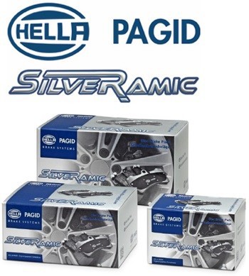 HELLA PAGID 輸入車用 ブレーキパッド シルベラミック メルセデスベンツ フロント用 対応純正品番：0064203220 T1174Jの通販は