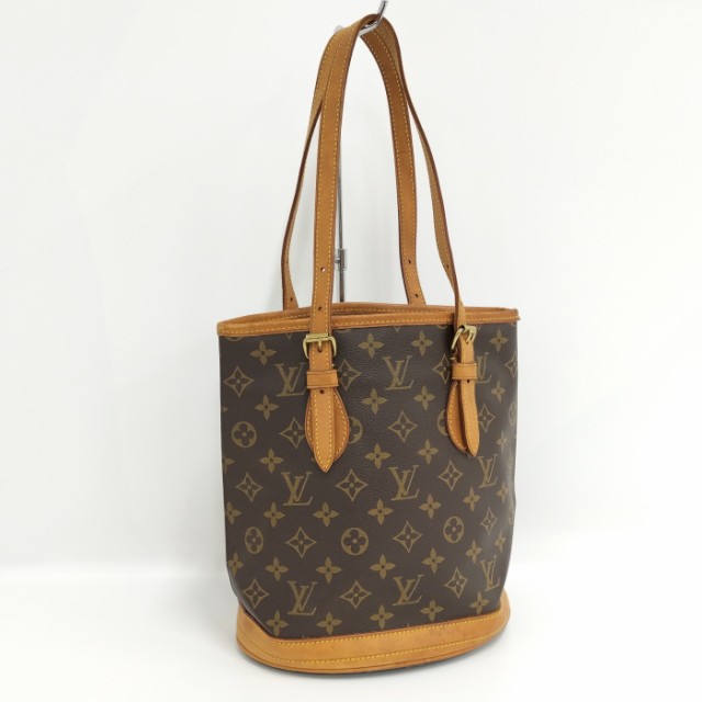 LOUIS VUITTON バケットPM トートバッグ ポーチ欠品 モノグラム M42238-