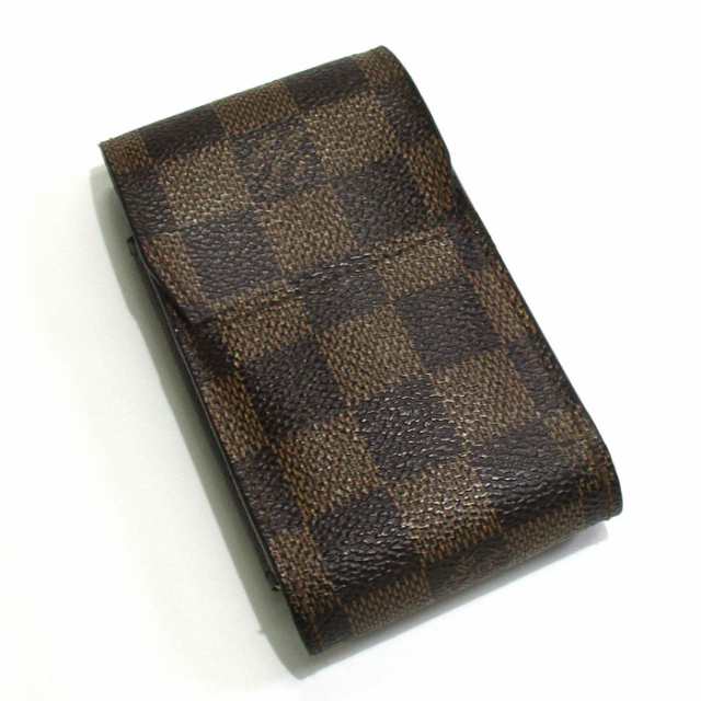 LOUIS VUITTON エテュイ シガレット タバコケース ダミエ エベヌ N63024