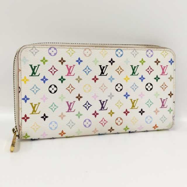 【Aランク】LOUIS VUITTON ルイヴィトン モノグラム マルチカラー ジッピー・ウォレット ラウンドファスナー 長財布 M60241 ブロン【ISEYA】