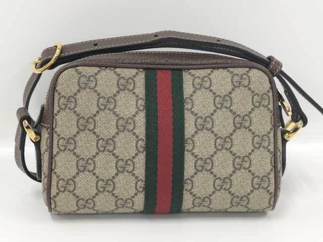 中古】GUCCI オフィディア ショルダーバッグ シェリーライン GG