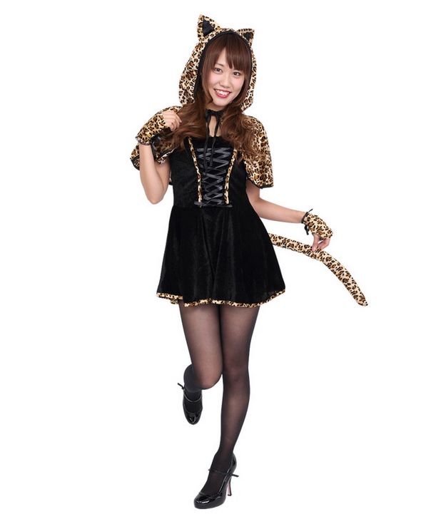 レオパードフードキャット （449038） コスプレ 衣装