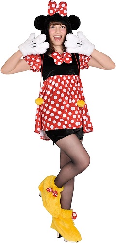 Disney Moko Moko Costume Adult Minnie【モコモココスチューム　ミニー】95269【ディズニー公式商品】ミニーコスプレ
