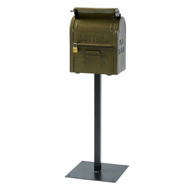【メーカー直送】セトクラフト U.S.MAIL BOX グリーン SI-2855-GR-3000 スタンドポスト【公式ライセンス商品】の通販は