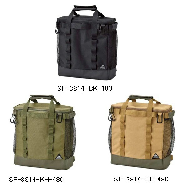 パーティションバッグ L　（ブラック・ベージュ・カーキ）SF-3814　キャンプ　アウトドア　道具　スタッキング　パッキング　収納　バッグ　スパイスボックス　保冷　保温　ランチ　バッグの通販は 6,600円