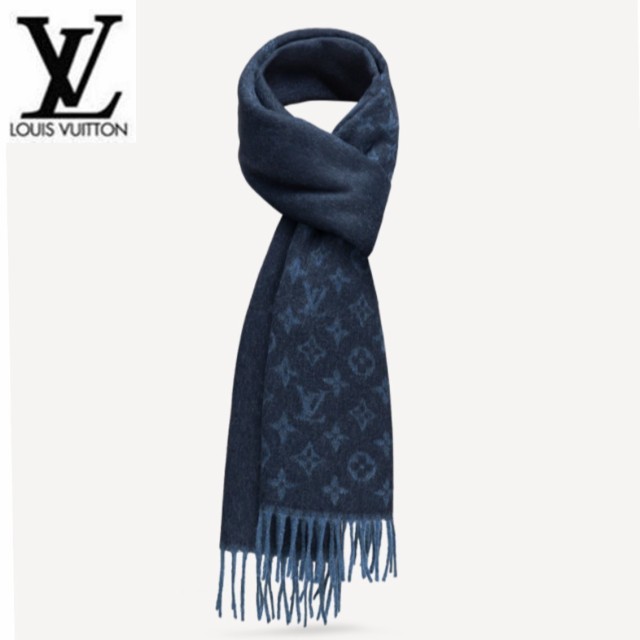 ルイ ヴィトン マフラー メンズ LOUIS VUITTON エシャルプ モノグラム
