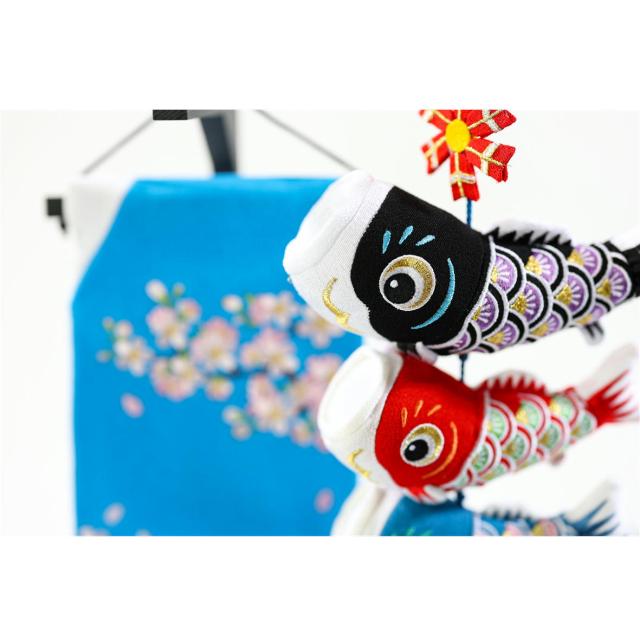 室内鯉飾り つるし飾り 友禅 五月人形 端午の節句 つるし鯉 吊るし飾り