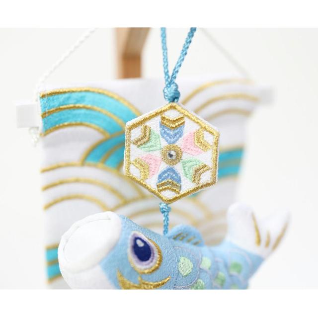 つるし鯉 吊るし飾り こいのぼり室内 【みらい鯉 731-206593