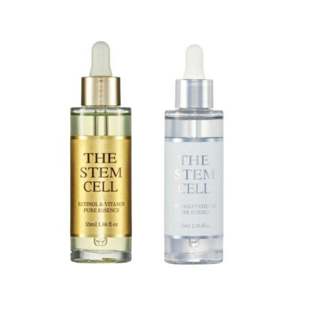 美容液 ステムセル THE STEM CELL PURE ESSENCE 55ml RETINOL&VITAMIN PDRN&GLUTATHIONE 高濃度ヒト幹細胞培養液 エクソソーム スキン スキンケア 肌 エイジングケア ハリ つや 艶 美容 浸透 日本製 メーカー希望価格 9, ピュアエクソソーム 生レチノール 生ビタミンC