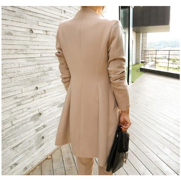 セットアップ OL パンツスーツ フォーマル パーティー オフィス着　オシャレ スーツ フォーマル パンツスーツ ベルト付 通勤 パーティー オフィス