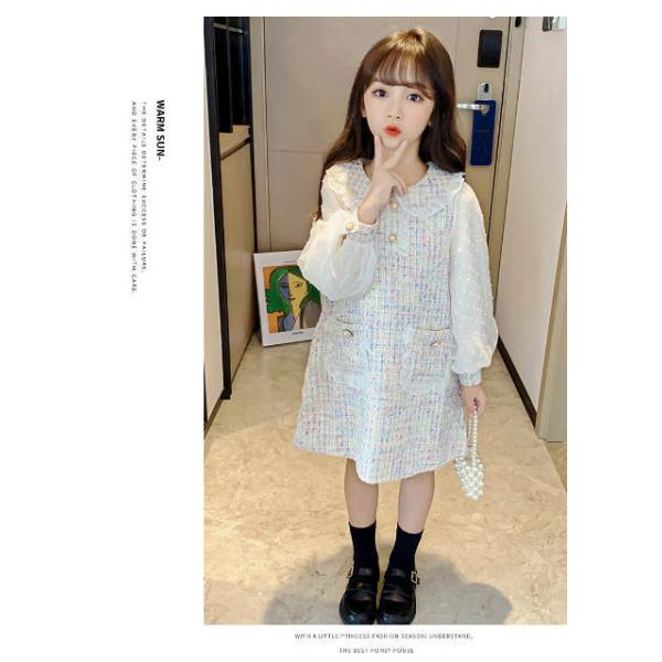 子ども服 シューズ 子ども服 ワンピース チュニック シフォン長袖 入園入学ナチュラル ひざ丈 ワンピース おしゃれ 人気商品 送料無料