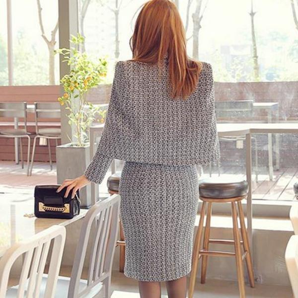 新品 バイカラー ロング丈 長袖 襟付き チェスターコート ミモレ丈 BK S コート チェスターコート バイカラー ロング丈 長袖 襟付き