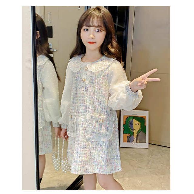 子ども服 シューズ 子ども服 ワンピース チュニック シフォン長袖 入園入学ナチュラル ひざ丈 ワンピース おしゃれ 人気商品 送料無料