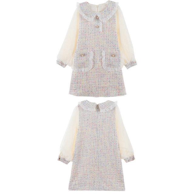 子ども服 シューズ 子ども服 ワンピース チュニック シフォン長袖 入園入学ナチュラル ひざ丈 ワンピース おしゃれ 人気商品 送料無料