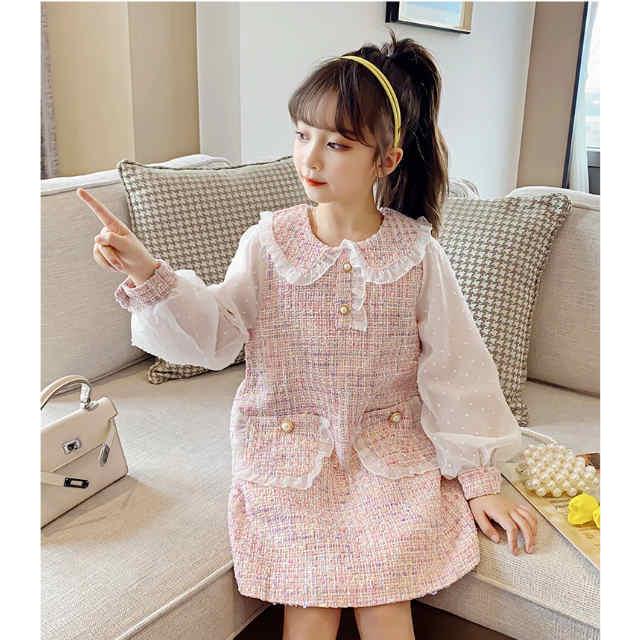 子ども服 シューズ 子ども服 ワンピース チュニック シフォン長袖 入園入学ナチュラル ひざ丈 ワンピース おしゃれ 人気商品 送料無料