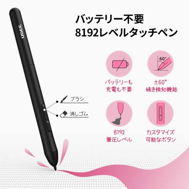 カスタマイズ 8個 スマホで使えるペンタブ エクスプレスキー - 液タブ ...