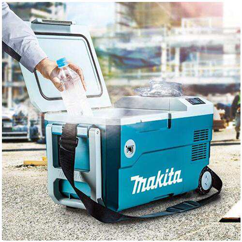 makita マキタ CW001GZ・CW001GZO】充電式保冷温庫(本体のみ / バッテリ・充電器別売)20L 保冷温 冷蔵庫 クーラーボックス  40Vmax 18V コードレス 栓抜き付 防水性能 アウトドア キャンプ 防災グッズ レジャー スポーツ観戦 オリーブ シガーソケットの通販はau  PAY ...