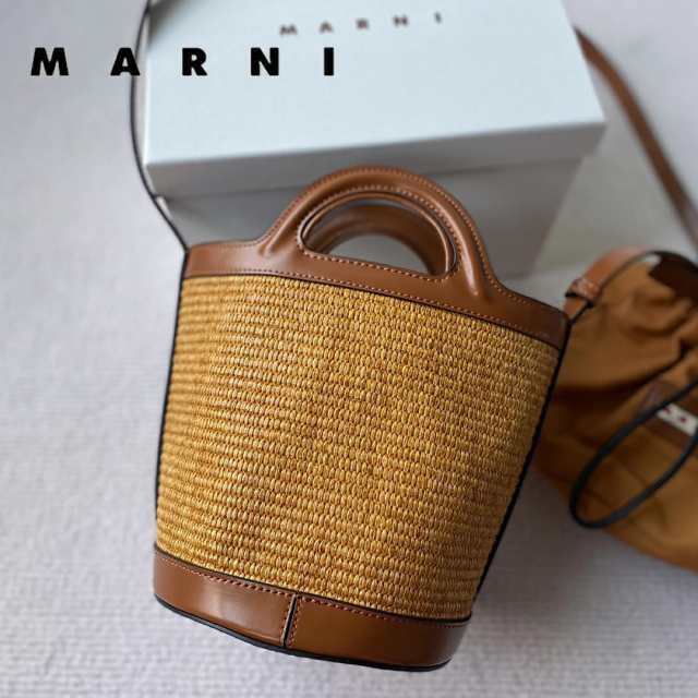 MARNI マルニ marni バケットバッグ トートバッグ 送料無料 2023夏新作