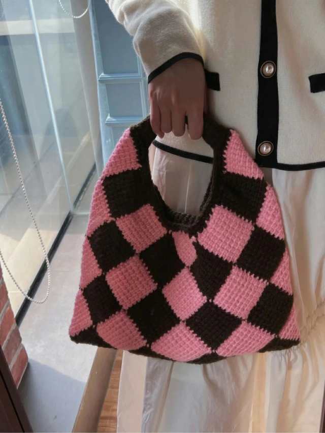 MARNI MARKET DIAMONDスモールバッグ - ハンドバッグ