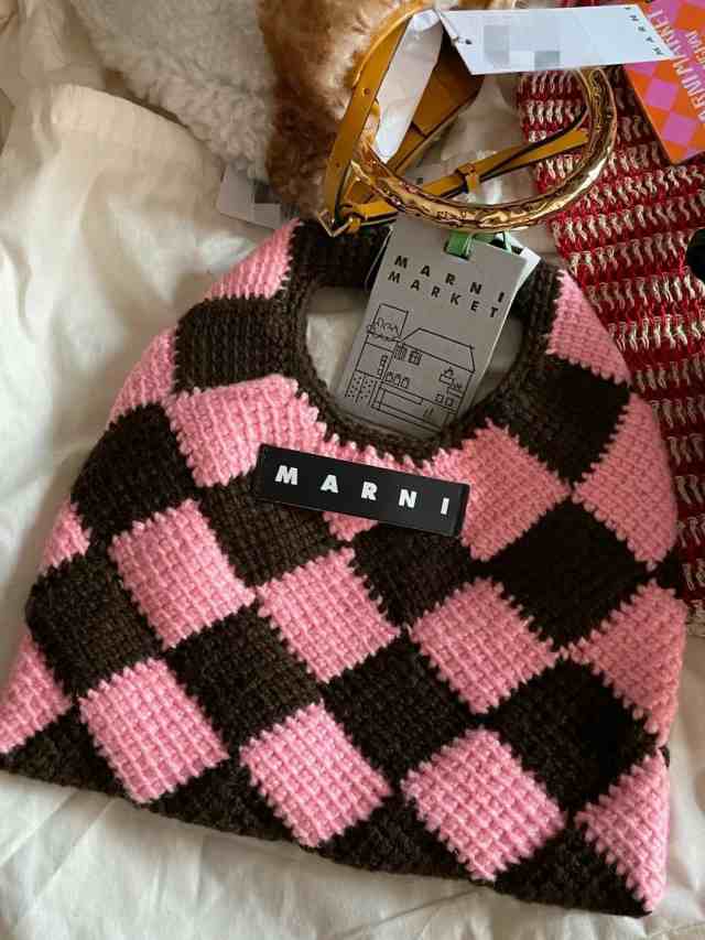 MARNI マルニ marni バッグ 秋冬新作 MARNI MARKET DIAMOND スモール