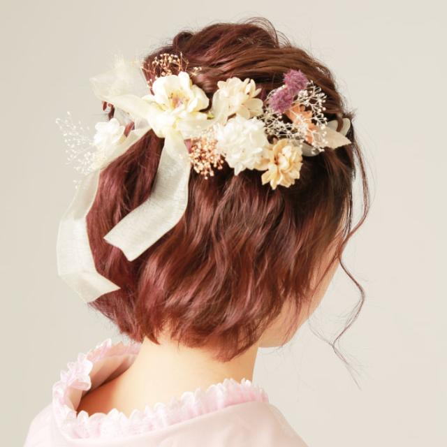 髪飾り Moga かすみ草 着物 ヘアアレンジ 紫陽花 花飾り ウェディング かすみそう 卒業式 振袖 カスミソウ 和装 結婚式 入学式 ヘッドドレス ヘアアクセサリー マム 成人式 花 ヘアーアクセサリー ウエディング 卒業袴 プリザーブドフラワー