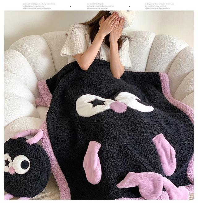 ブランケット 抱き枕付き 2点セット ボア 毛布 かわいい どうぶつ
