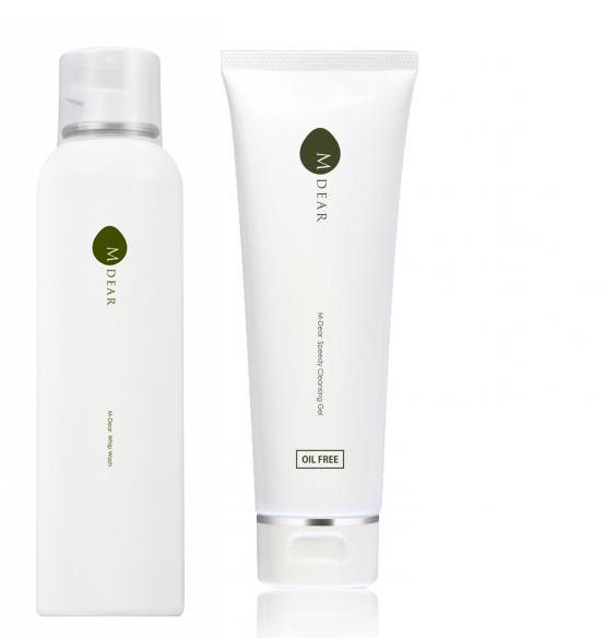 【送料無料】【土日配送】エムディア　スピーディ　クレンジングジェル  130g ＆　ホイップウォッシュ（洗顔料） 200g　各1本セット