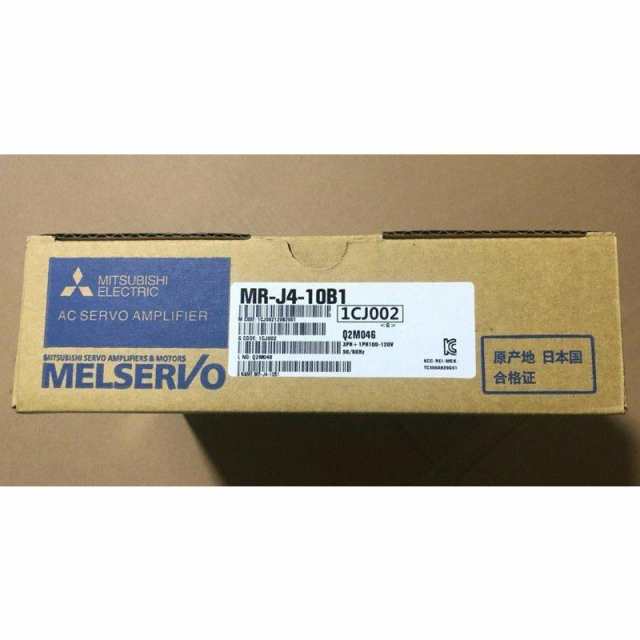 新品 三菱電機 MITSUBISHI MELSERVO-J4 MR-J4-10B1 サーボアンプ 安心