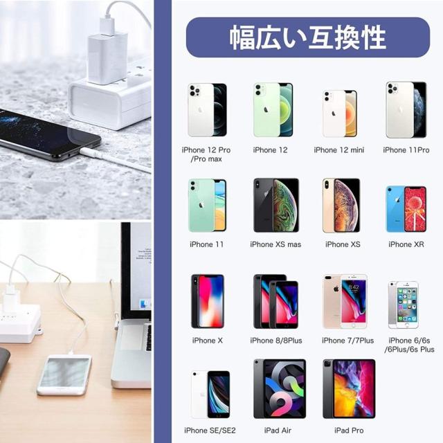 純正品質 Iphone アイフォン 充電ケーブル ライトニングケーブル ケーブル 白色 1m 2本セット Usb 充電コード 車 安い おすすめ 人気ランの通販はau Pay マーケット Foret フォーレ 公式ショップ Au Pay マーケット店